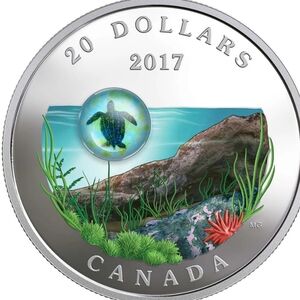 2017 RCM $20 Under the Sea Coins